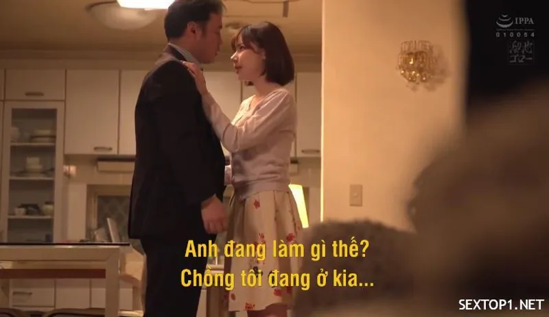 Mối xxx bí mật với tiền bối của ông chồng vietsub
